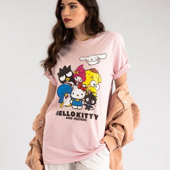 Hello Kitty® And Friends Tee - Pink - Picture 1 of 6